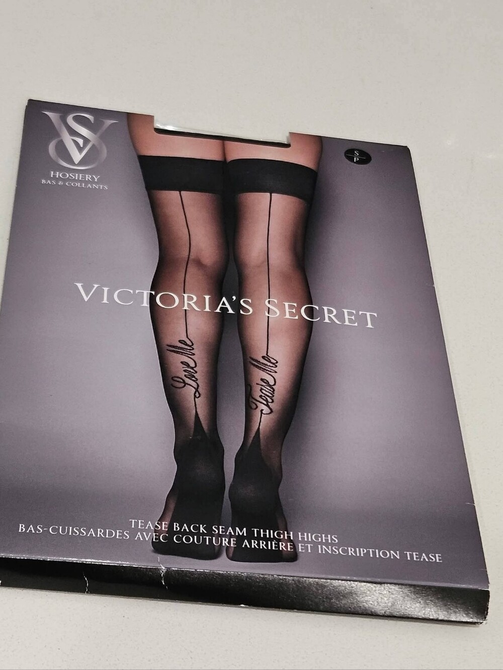 TEASE BACK SEAM Thigh Highs - Hosiery VS